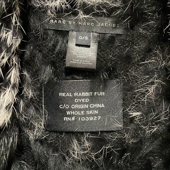 Marc Jacobs Rabbit Fur Vest - Picture 2 of 5